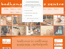 Tablet Screenshot of bodhana.com